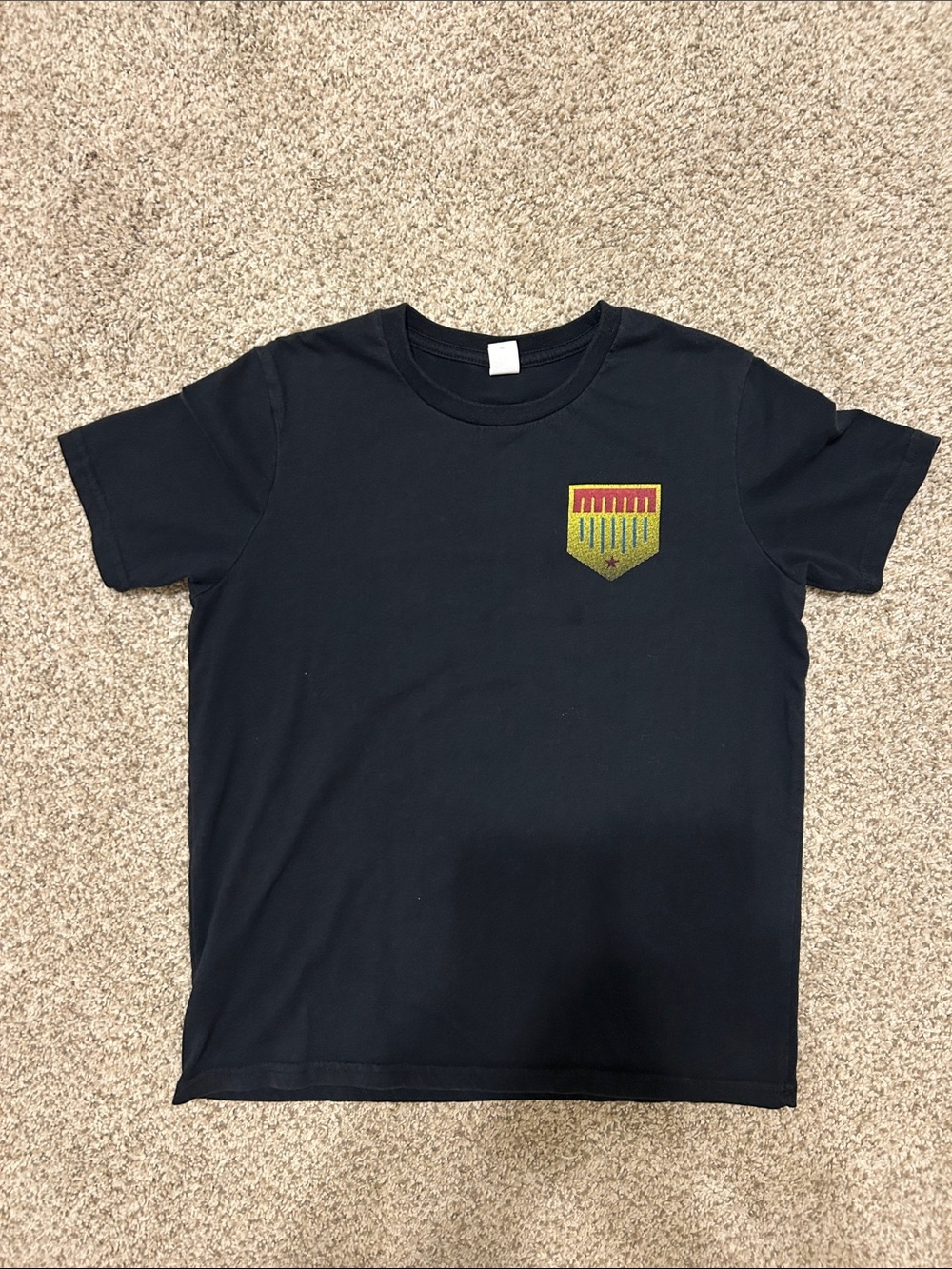 Black Baseball T Shirt